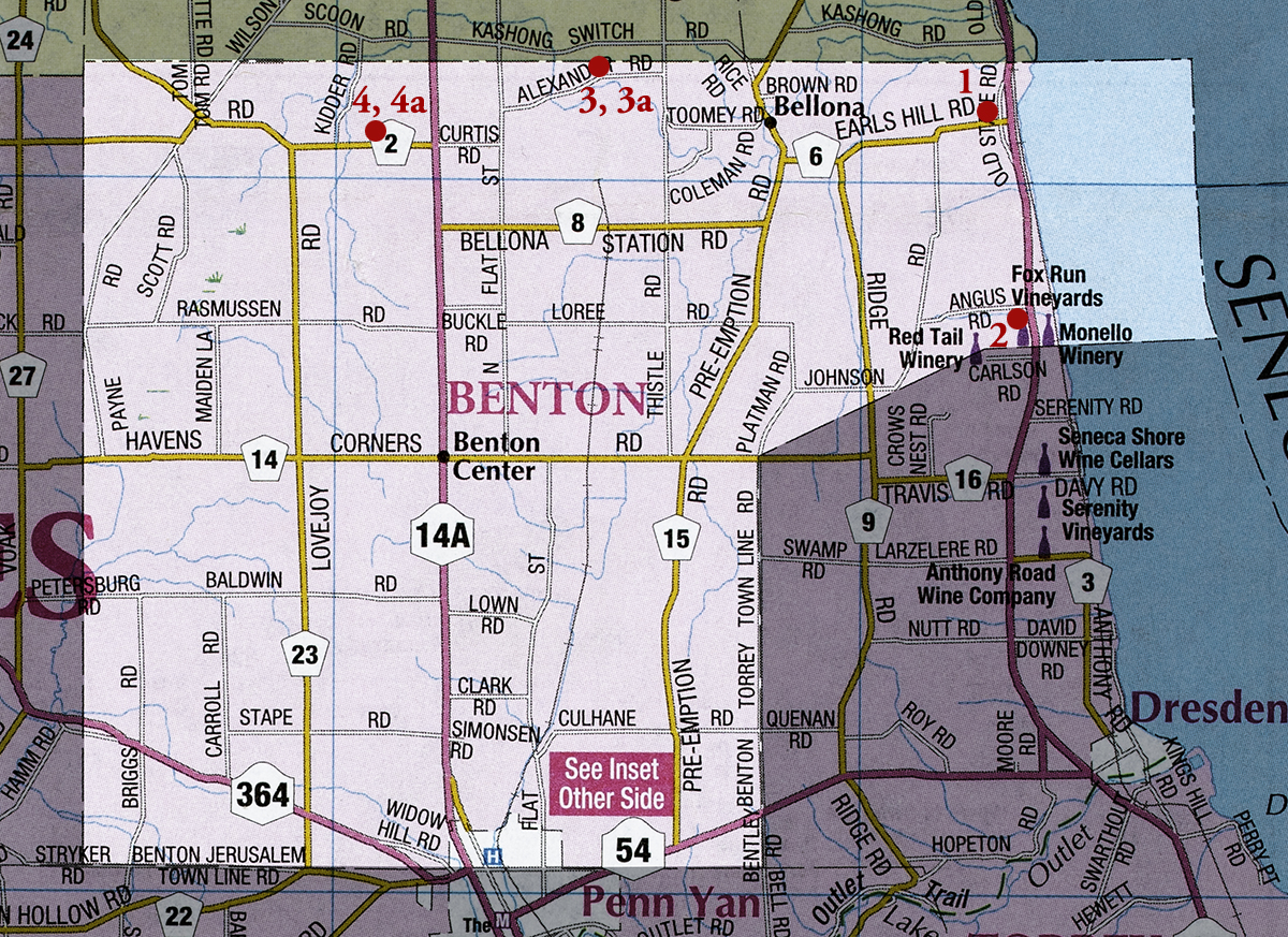 Town Of Benton Map 